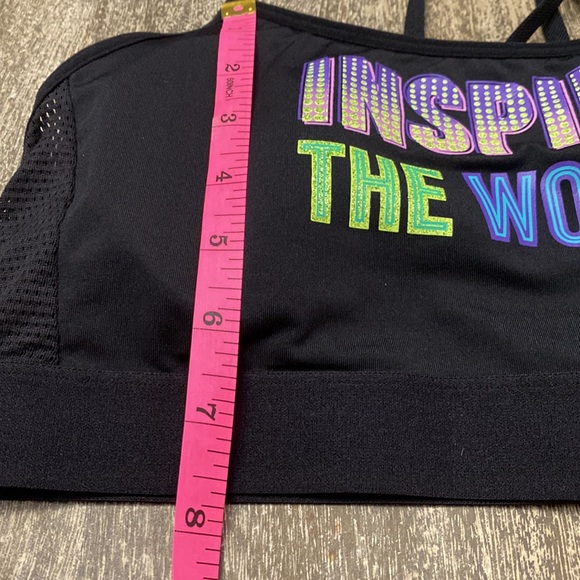 Athletic Works Strappy Back Mesh Sports Bra - Picture 10 of 10